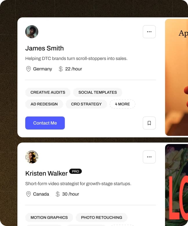 Portfolio Meets Marketplace.