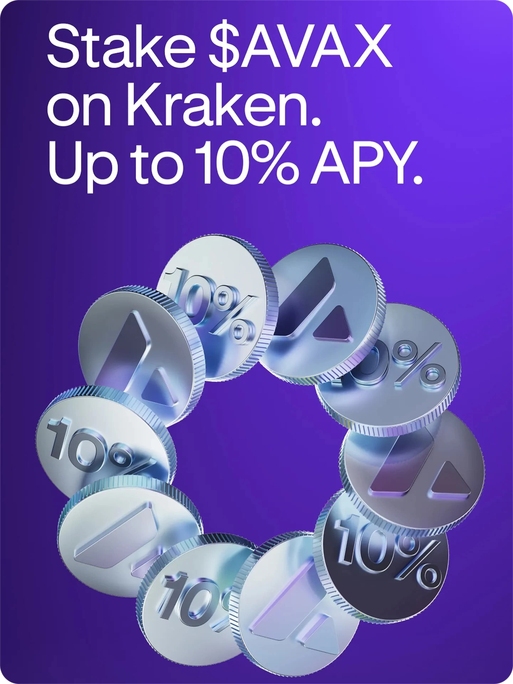 SAVAX Staking on Kraken