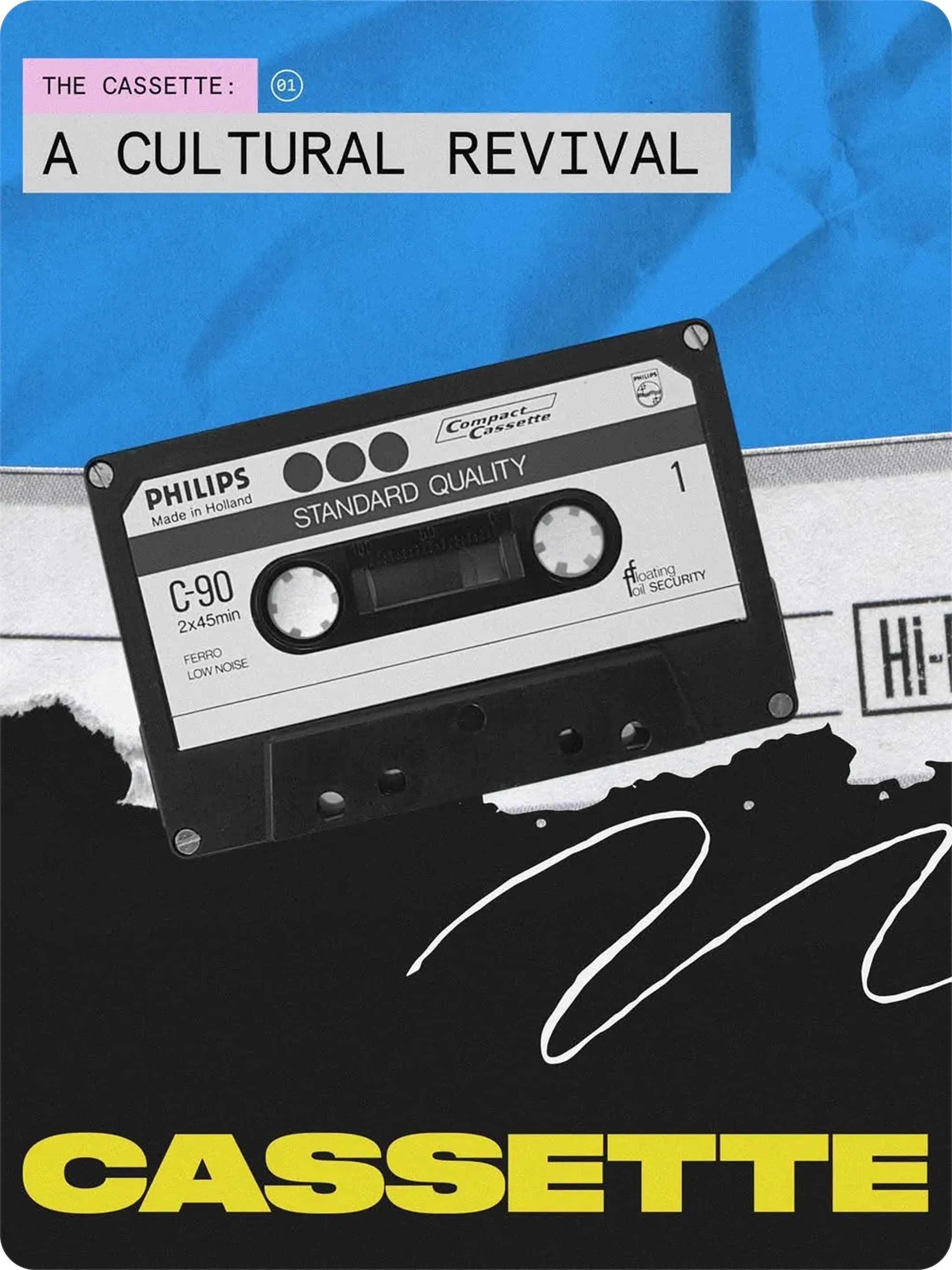 Retro Cassette Tape