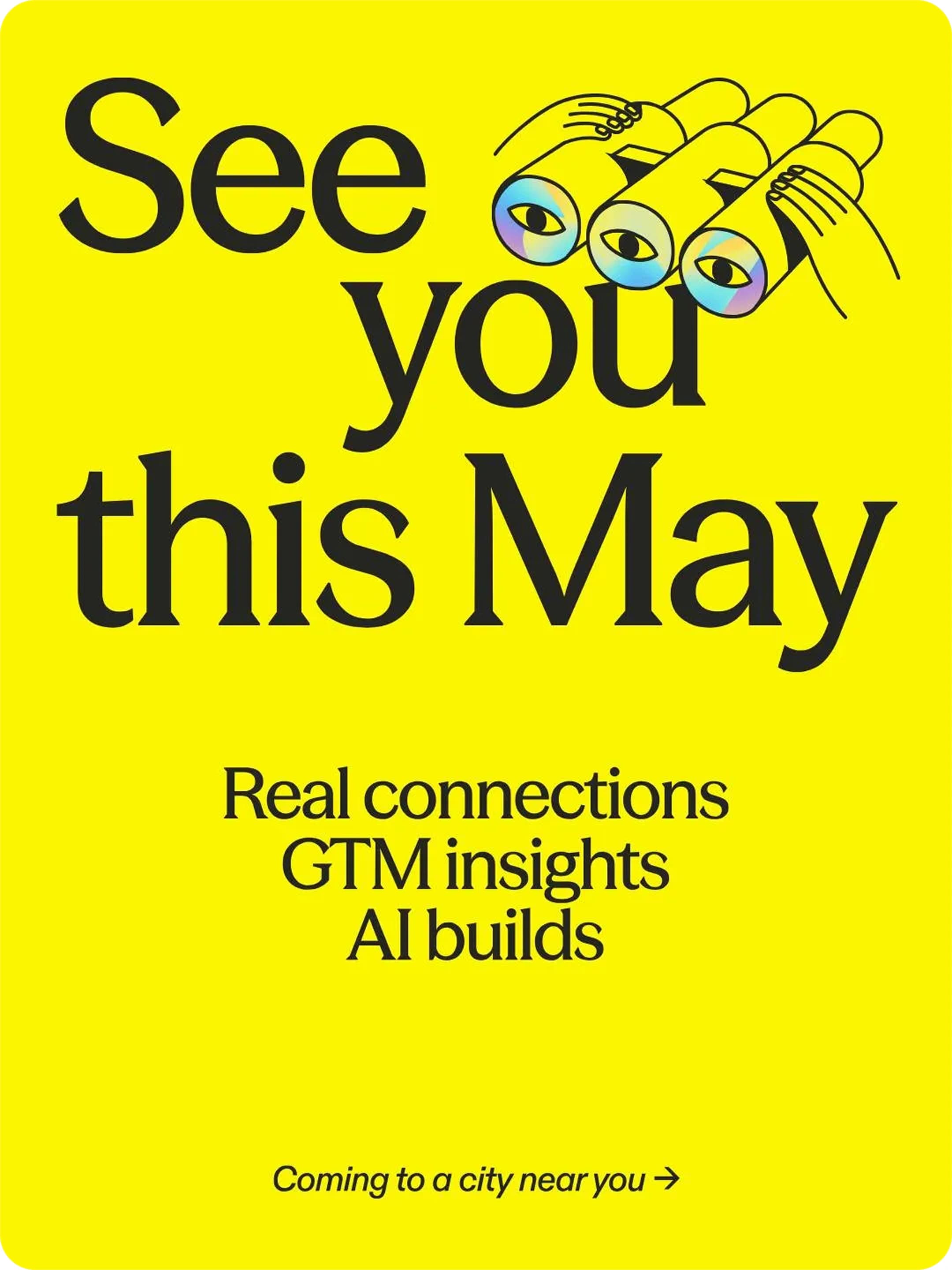 See you this May